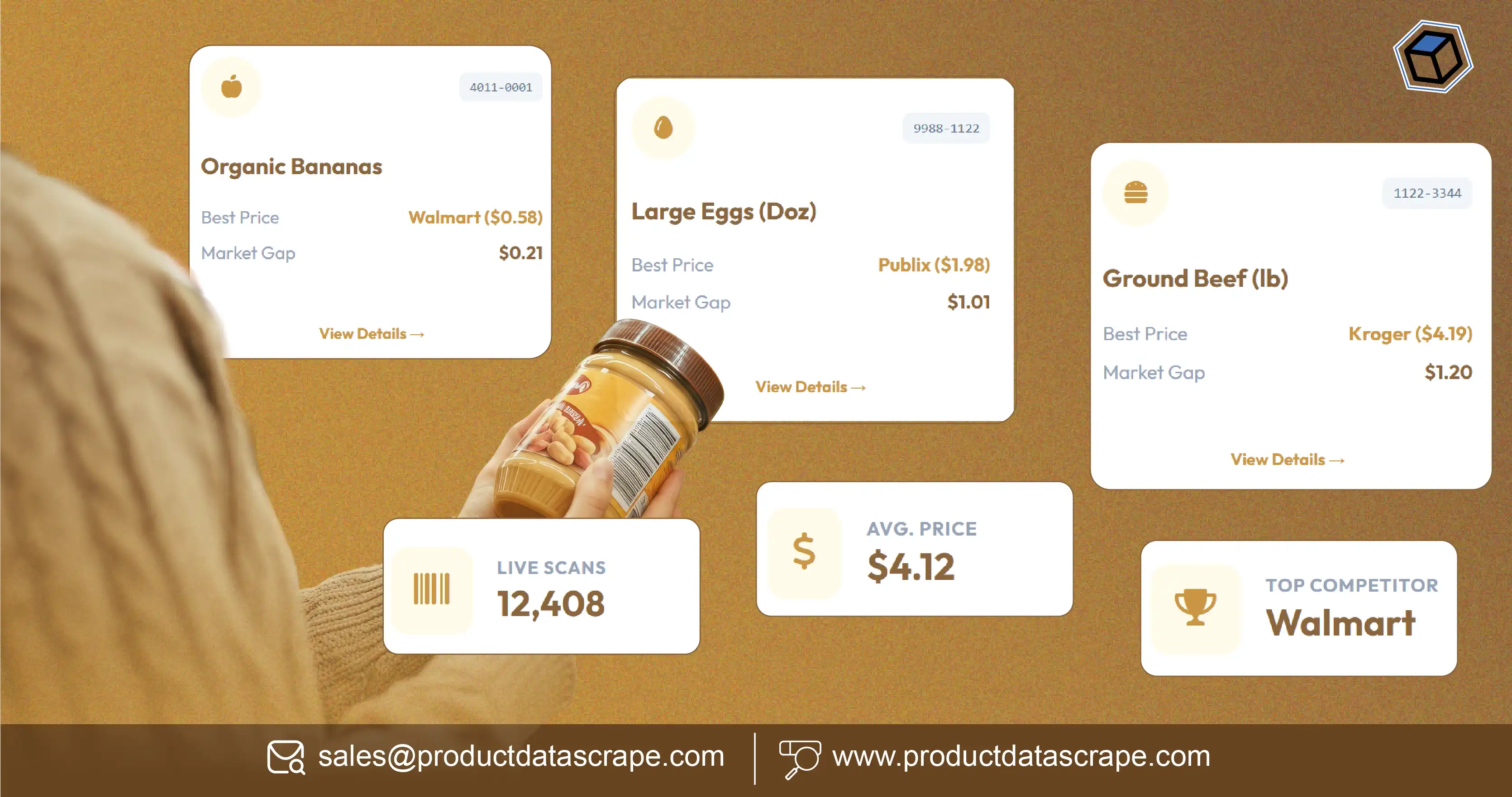 Grocery Store Deal Matching Data Scraping by UPC scan